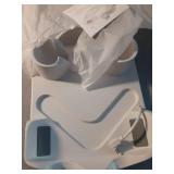 Meta Quest 3S/3/2 Charging Dock, RGB Light Charging Station, VR Glasses Accessories with Stand for Headset & Controller