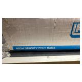 Box of High Density Poly Bags Box - Elkay Plastics - Retail: $35
