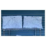 Lot of White Silk Hydrangea Flower Wall Panels - Retail: $35