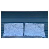 Lot of White Silk Hydrangea Flower Wall Panels - Retail: $35