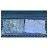 Lot of White Silk Hydrangea Flower Wall Panels - Retail: $35