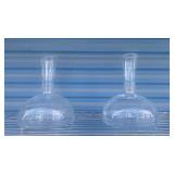Clear Glass Oil Decanters - Retail: $25