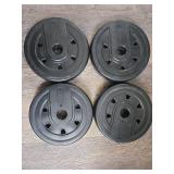 2.5kg Standard Weight Plates Set - Retail: $25