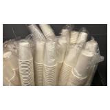 Lot of disposable cups