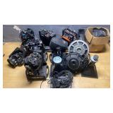 Lot of broken audio equipment "parts only"