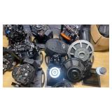 Lot of broken audio equipment "parts only"