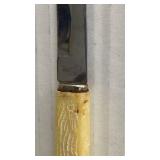 Set of 5 Classic Bone Handle Stainless Steel Knives - Retail: $45
