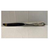 Sterling Silver Butter Knife with Ornate Handle