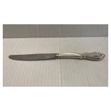 Sterling Silver Butter Knife with Ornate Handle