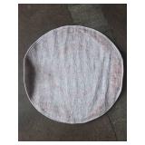 Oxford Collection Round Area Rug - Retail: $45