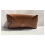 Ray-Ban Classic Brown Leather Case - Retail: $15