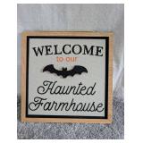 Haunted Farmhouse Wooden Decor