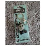 Robots Halloween Knitted Skull Keychain