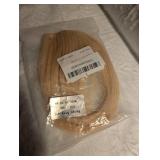 Blonde Straight Clip-in Bangs Hairpiece