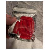 Red Extra Long Coffin Press-On Nails Set