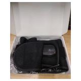 New Heated Massage Support Brace - Black - Retail: $29