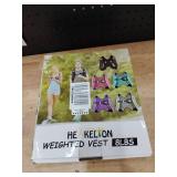 Henkelion Weighted Vest Weight Vest for Men Women Kids Weights Included, Body Weight Vests Adjustable for Running, Training Workout, Jogging, Walking - Retail: $20