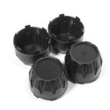 Rheedal 4Pcs 84mm(3.31inch) Center Caps for ION Alloy 171 179 Wheel Rim Replacement C101712MB C614101CB7 Hub Cap,(Matt Black Out 84mm, Inner 79mm) - Retail: $32