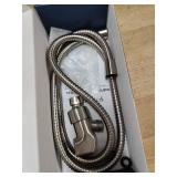 PWERAN Filtered Shower Head with Handheld, High Pressure Water Flow and Multiple Spray Modes Shower Head with Filter, Power Wash for Hard Water, Showerhead with ONOFF Switch for Pets Bath - Retail: $2