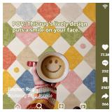 jinchan Area Rug 4x6 Kids Washable Indoor Floor Cover Non-Slip Modern Soft Rug Elementary School Classroom Colorful Diamond Carpet for Nursery Playroom Daycare Bedroom Living Room Circus on Cream - Re