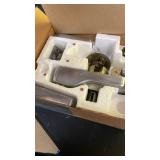 SCHLAGE FE575 PLY 626 ELA Plymouth Keypad Entry with Auto-Lock and Elan Levers, Brushed Chrome - Retail: $109
