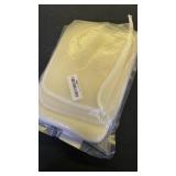 Tatuo 10 Count Exfoliating Wash Cloths for Body and Face Facial Bath Scrub Soft Weave Loofah Towel Exfoliate Bath Towel Remove Dead Skin Wash Cloth for Women Man (White Edge) - Retail: $15