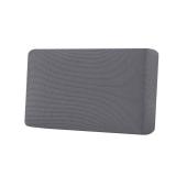 H.VERSAILTEX Super Stretch Individual Seat Cushion Covers Sofa Covers Couch Cushion Covers Slipcover Sets Thick Jacquard Textured Twill Fabric (1 Piece Loveseat Cushion Cover, Grey) - Retail: $17