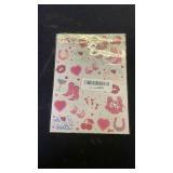 xo, Fetti Lucky in Love Temporary Tattoos - 54 Iridescent Foil Pcs | Western Bachelorette Party, Cherry Favors, Vegas Bridal Accessory, Casino Bach Activity, Cute Stickers - Retail: $8