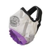 Weaver Livestock Cattle Fly Mask, Adjustable Mesh-Covered Cow Mask, Protective Herd Gear for Trailer Use, GrayPurple, One Size Fits Most Cattle - Retail: $32