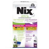 Nix Lice Treatment and Prevention Kit, All-in-One Shampoo, 4 fl oz, with Lice Removal Comb and Lice Prevention Daily Leave-in Spray, 6 fl oz - Retail: $29