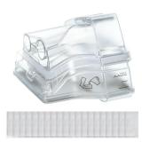 ZURNMED Humidifier Water Chamber tub with 20 Replacement Filters Compatible with AirSense 10 and AirCurve 10 | S10 Series | Leak-Free, Durable Design | BPA-Free, Durable Design | FSAHSA Eligible - Ret