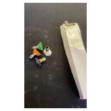 Pressure Washer Tips, Set of 4 Pressure Washer Nozzle Tips with Nozzle Holder, 14 Inch Quick Connect, 4000 PSI - Retail: $8