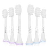 HOFAM 6 Pack Soft Toothbrush Replacement Heads for Philips Sonicare, Electric Replacement Brush Head Compatible with Phillips Sonic Care Toothbrush Head White(Soft Bristles) - Retail: $10