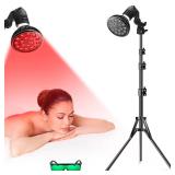 Red Light Therapy for Pain Relief,Red Light Therapy Lamp with Adjustable Stand-660nm and Near Infrared 850nm,Detachable 54W High Power Red Bulb for Face,Muscle,Body,Skin - Retail: $3,727