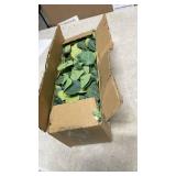 Giegxin 90 Pcs 3 Kinds Mixed Eucalyptus Leaves Stems Bulk Artificial Silver Dollar Leaves Picks Dried Eucalyptus Bundle Faux Spray for Wedding Vase Bouquet Floral Arrangement (Green) - Retail: $24