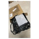 ZIJIN Dual Solar Fan for Chicken Coop, 12W Solar Powered Fans for Outside Shed - Retail: $3,077
