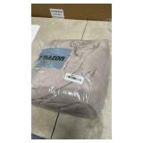 Madison Park Windom Down Alternative Blanket, Premium 3M Scotchgard Moisture Wicking Treatment, Lightweight and Soft Bed Cover For All Season, Satin Trim, Grey Twin - Retail: $27