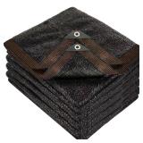 winemana 50percent Black Shade Cloth, 20x 20 FT Durable Mesh Tarp with Grommets, Garden Sunblock Shade Cloth Shading Antifreezing for Plants Cover, Greenhouse, Barns Kennel, Patio, Tomatoes - Retail: 