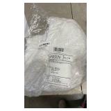 Disolla Small Bathroom Rugs 17x24 Non Slip White Fluffy Bath Mat for Bathroom Floor Machine Washable Plush Luxury Bath Rug for Tub Soft Shaggy Absorbent Shower Mat - Retail: $15