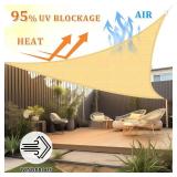 ShadeandBeyond Triangle Sun Shade Sail 16