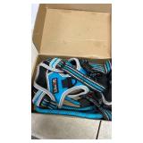 No Pull Harness with A Free Heavy Duty 5ft Leash for Medium Large Dog Adjustable Reflective Oxford Easy Control (L (Neck: 18\-25.5\in, Chest: 25.5\in-31\in), BlueGrey Harness+Leash) (used) - Retail: $