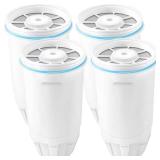 Zero Replacement Water Filter Resin Filtration System 0 TDS 0 Leak,Compatible with Zero Water Pitcher and Dispenser, Reduce LeadChromiumPFOAPFOS (Pack of 4 by TOMOON) - Retail: $35