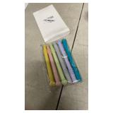Fu Store Hollow Teether Tube Chew Straw Sensory Toy for Infant Toddlers Silicone Tubes Teething Toys for Babies 18-36 Months Gifts Learning Developmental Toys BPA Free Freezable 6 Pack - Retail: $7