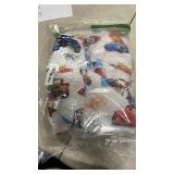 Disney Cars Radiator Springs White, Blue, and Red Lightning McQueen and Tow-Mater 2 Piece Toddler Sheet Set - Fitted Bottom Sheet and Reversible Pillowcase - Retail: $20