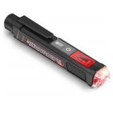KAIWEETS Voltage TesterNon-Contact Voltage Tester with Signal Percentage, Dual Range AC 12V70V-1000V, LiveNull Wire Tester, Electrical Tester with LCD Display, Wire Breakpoint Finder (Black) - Retail:
