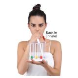 SoulGenie HealthAndYoga Deep Breathing Exerciser - Breath Exercise Measurement System - Retail: $17