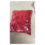 BDDC Table Covers for 6 Foot Tables, Red Washable and Wrinkle Resistant Stretch Tablecloths Rectangle 6ft for Events, Wedding, Banquets, Parties - Retail: $13