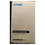 JC Toner CE35ACB435A Black Toner Cartridge 2-Pack - Retail: $24