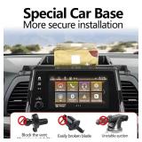 LUNQIN Car Phone Holder Center Console Dash Organizer for Honda Odyssey 2018 2019 2020 2021 2022 2023 2024 Accessories Navigation Screen Bracket Interior Decoration Mobile Cell Phone Mount - Retail: $