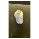 New brothread - Single Huge Spool 5000M Each Polyester Embroidery Machine Thread 40WT for Commercial and Domestic Machines - White - Retail: $8